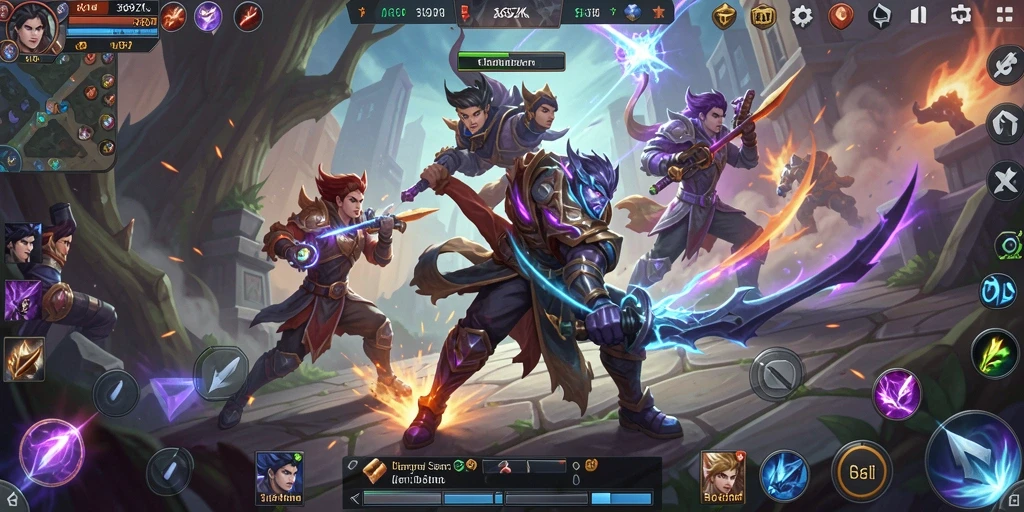 Gameplay seru dari 369ZK yang menghadirkan pertarungan strategis.