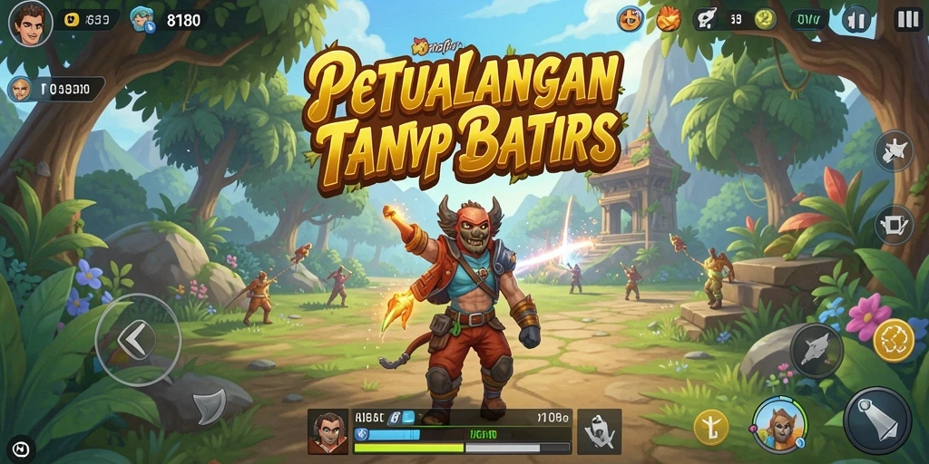 Tampilan gameplay seru dan menarik dari 8180.