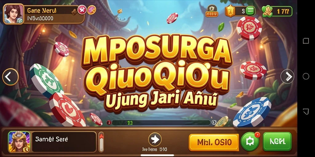 Tampilan gameplay MPOSURGA dengan aksi seru QiuQiu.