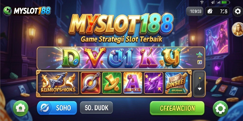 Tampilan menarik dari gameplay MYSLOT188 yang mendebarkan.
