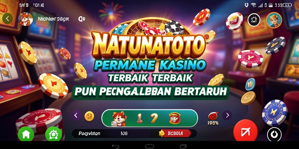 Tampilan gameplay seru di NATUNATOTO, cocok untuk penggemar Kasino.