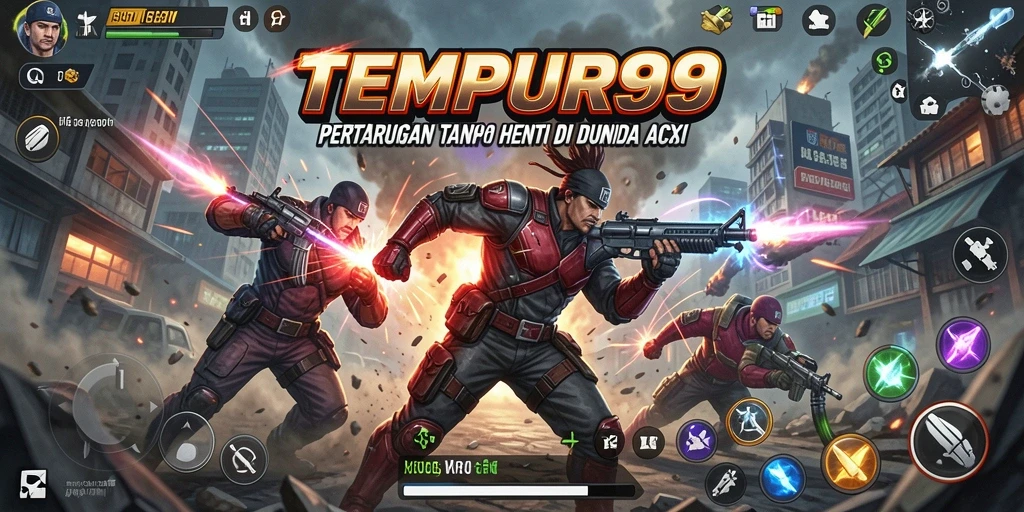 Gameplay seru dan intens di TEMPUR99.